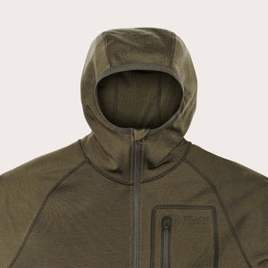 400g merino wool hoodie di Filson | Dark olive (Green)