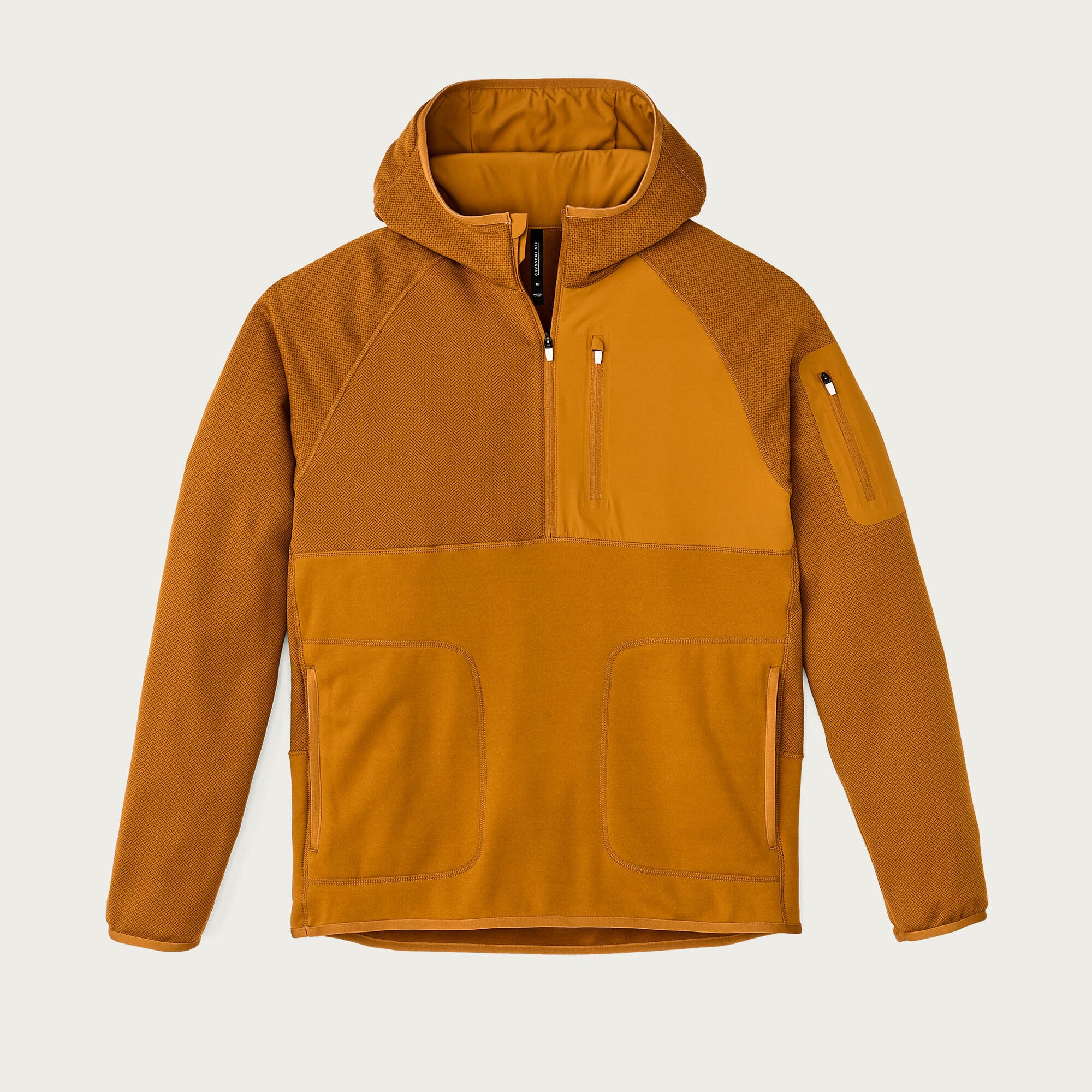 Filson Sticker Filson x ten thousand tactical hoodie by Filson | Buckthorn brown (Orange)