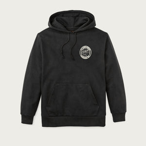 Prospector graphic hoodie von Filson | Faded black / moose (Black)