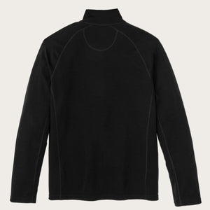 Maglia a mezza zip in lana merino da 400 g di Filson | Black (Black)
