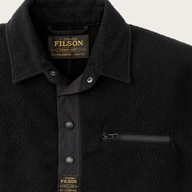 Felpa pullover in pile di Filson | Black (Black)