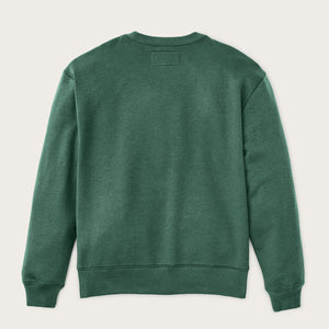 Northwest crewneck sweatshirt by Filson | Granite green (Green)