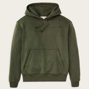 Scenic graphic hoodie von Filson | Surplus green (Green)