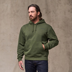 Scenic graphic hoodie von Filson | Surplus green (Green)