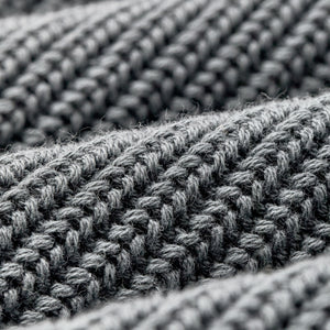 Vintage cotton shawl neck sweater von Filson | Charcoal (Gray)