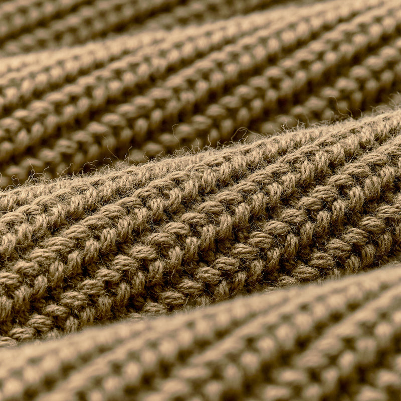 Vintage cotton shawl neck sweater von Filson | Cork (Beige)