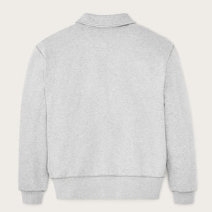 14-oz. heritage fleece quarter-zip von Filson | Gray heather (Gray)