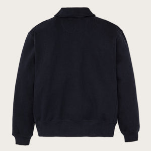 14-oz. heritage fleece quarter-zip von Filson | Dark indigo (Blue)