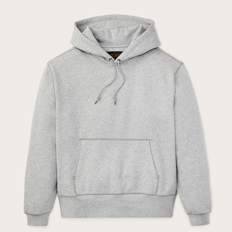 14-oz. heritage fleece hoodie by Filson | Gray heather (Gray)