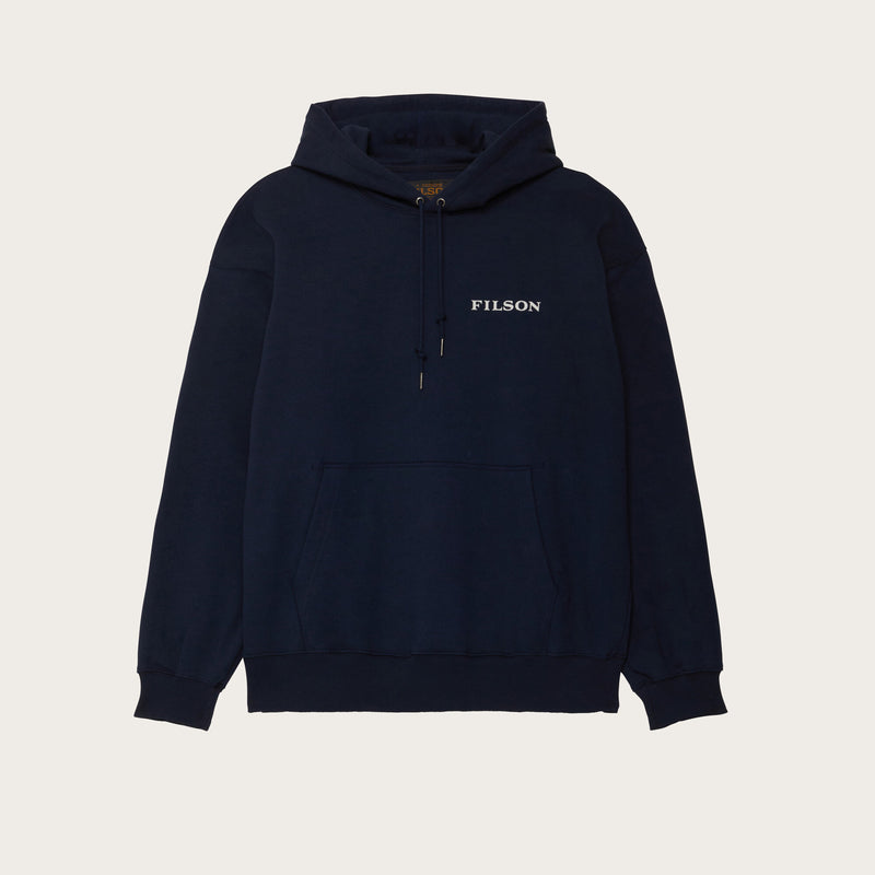 Outrider scenic hoodie von Filson | Night sky (Blue)