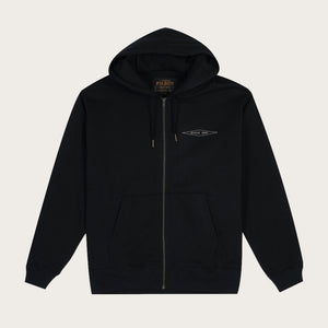 Outrider diamond full zip hood von Filson | Black (Black)