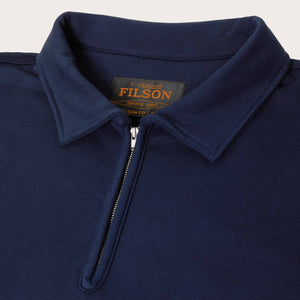 Outrider quarter zip fleece by Filson | Night sky (Blue)