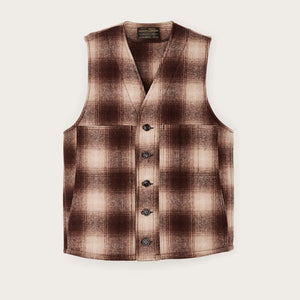 Mackinaw wool vest di Filson | Brown tan omb (Brown)