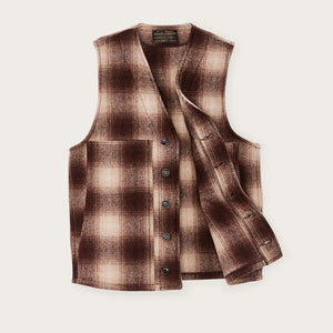 Mackinaw wool vest di Filson | Brown tan omb (Brown)