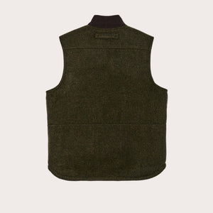 Lined mackinaw wool work vest di Filson | Forest green (Green)