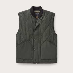 Quilted pack vest di Filson | Dark otter green (Green)