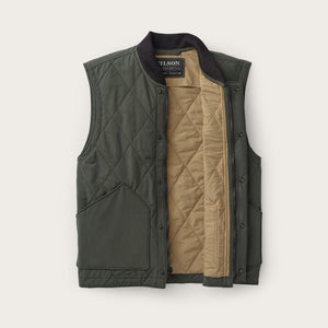 Quilted pack vest di Filson | Dark otter green (Green)