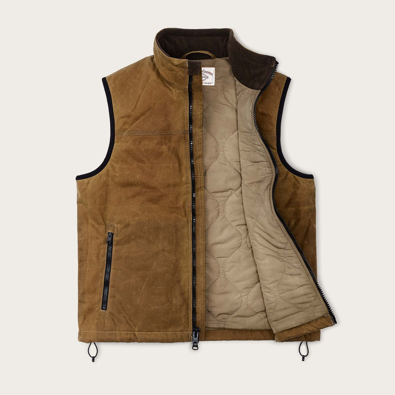 Tin cloth primaloft® vest di Filson | Dark tan (Beige)