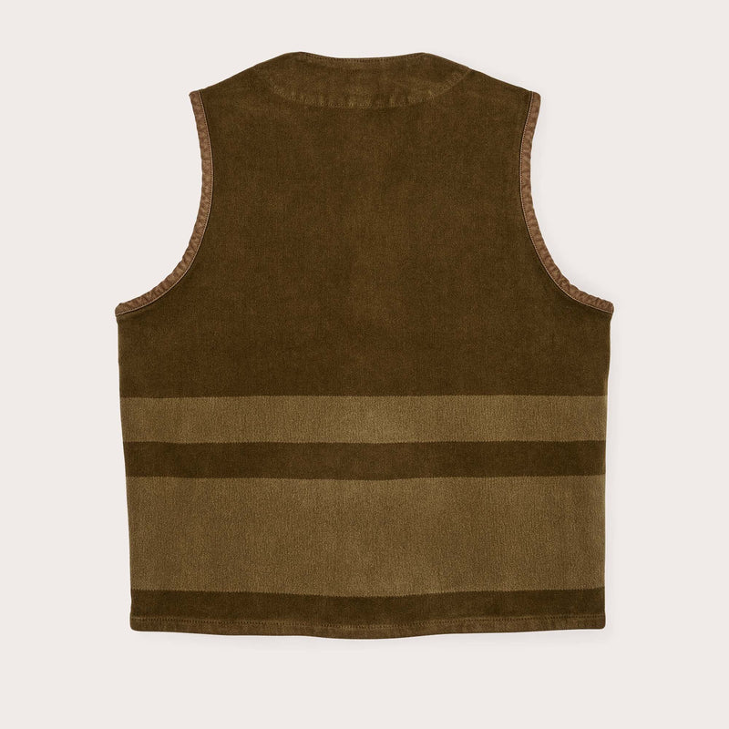 Beartooth cruiser vest by Filson | Marsh olive blanket (Brown)