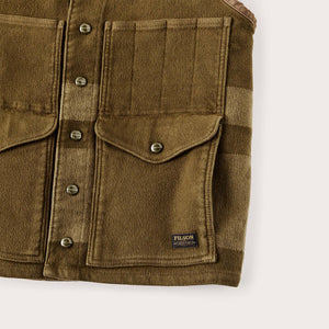 Beartooth cruiser vest by Filson | Marsh olive blanket (Brown)