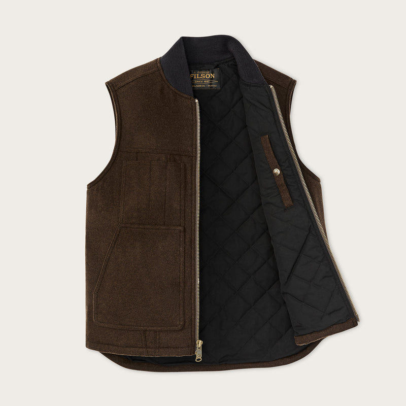 Spokane insulated work vest by Filson | Beaver brown (Brown)