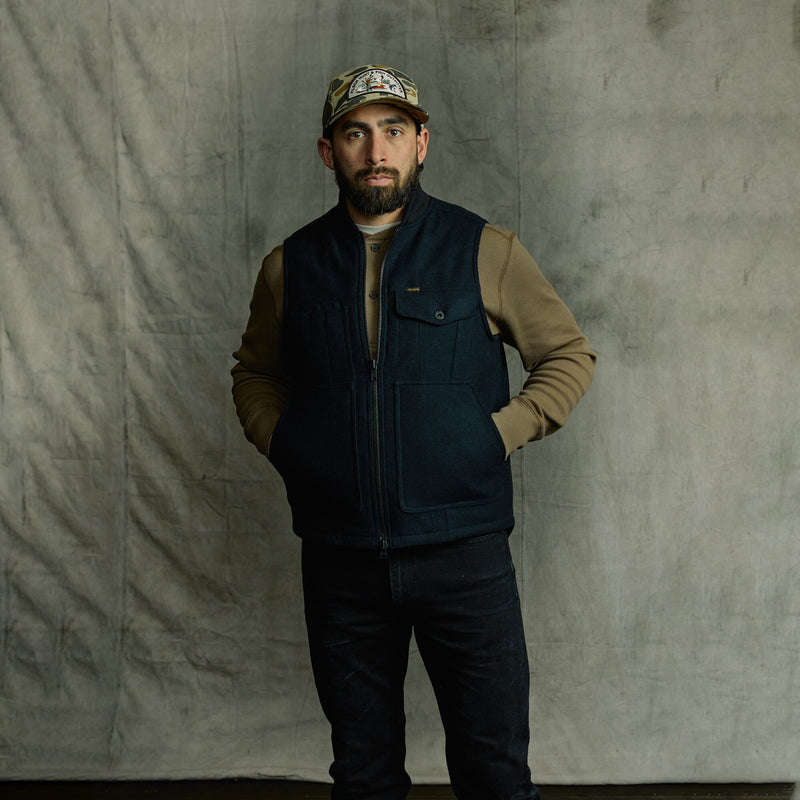 Gilet da lavoro isolante spokane di Filson | Navy (Blue)