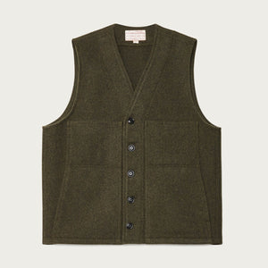 Gilet in lana mackinaw di Filson | Forest green (Green)