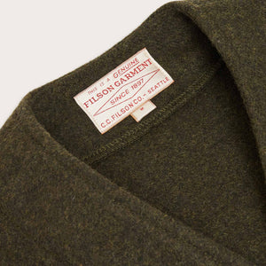 Gilet in lana mackinaw di Filson | Forest green (Green)