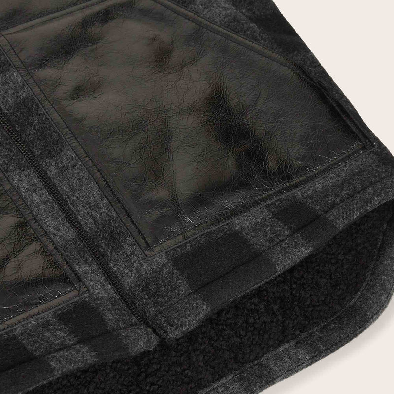 Filson x junya watanabe wool vest by Filson | Grey / black black (Black)