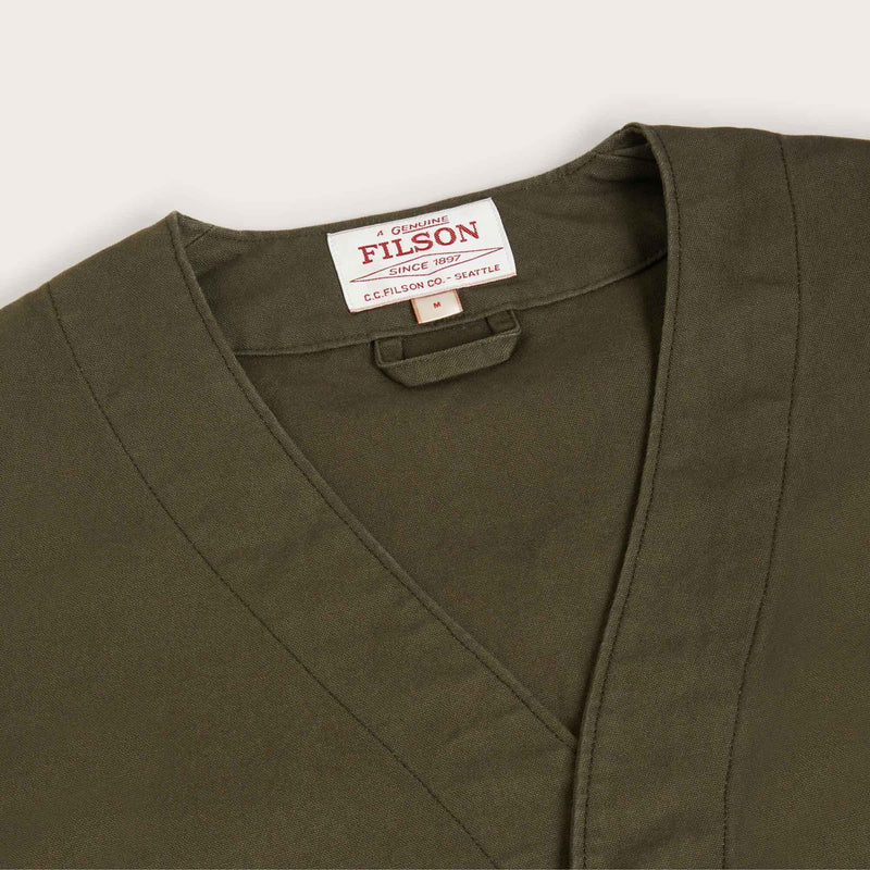 Dry tin vest von Filson | Otter green (Green)
