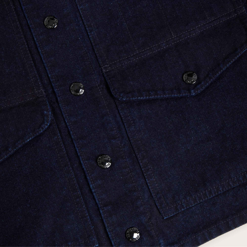 Dry tin indigo vest by Filson | Indigo (Blue)