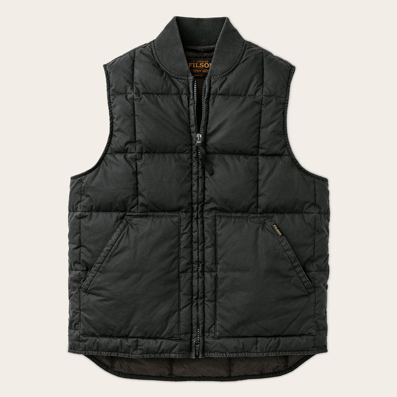 Heritage cotton down vest von Filson | Black (Black)