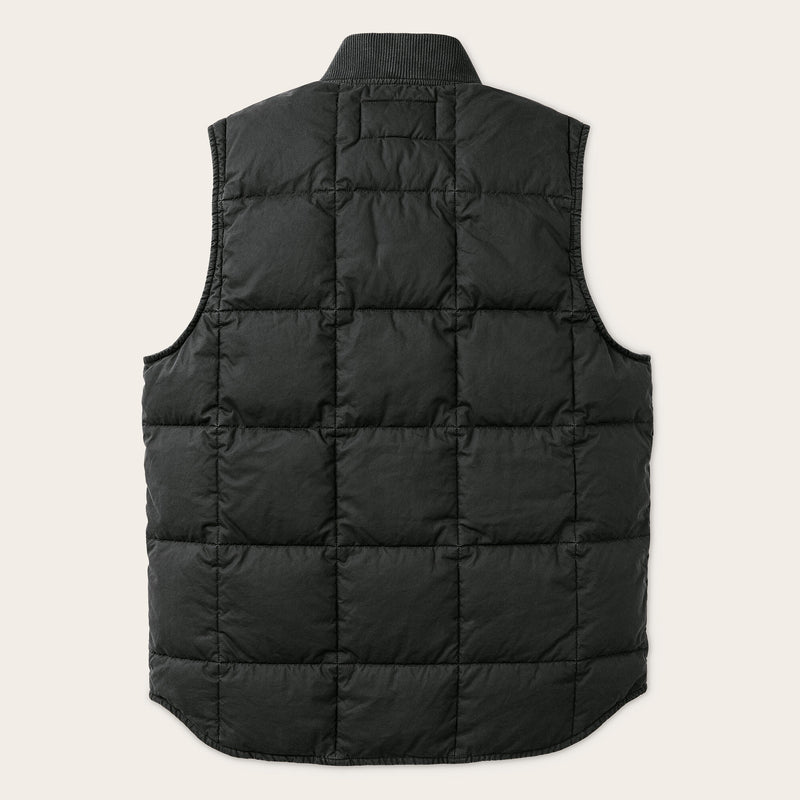Heritage cotton down vest von Filson | Black (Black)
