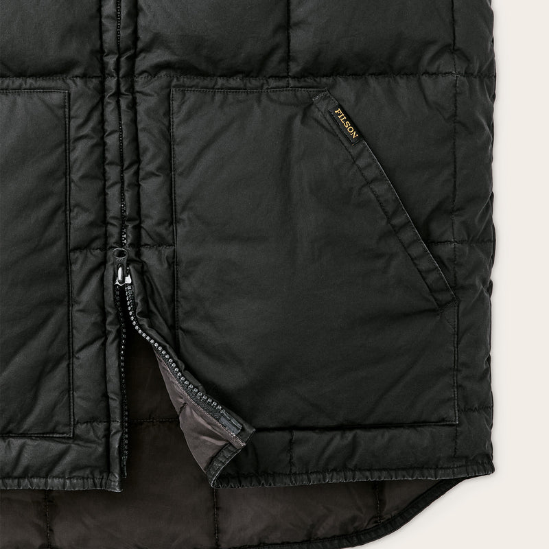 Heritage cotton down vest von Filson | Black (Black)