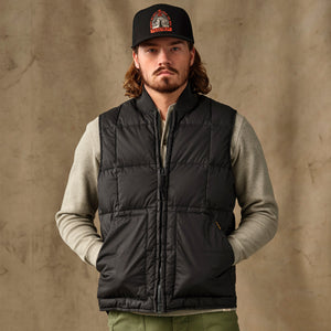Heritage cotton down vest von Filson | Black (Black)