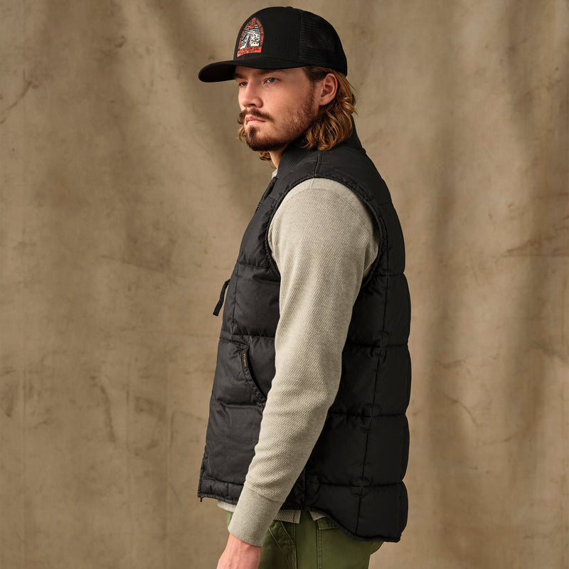 Heritage cotton down vest von Filson | Black (Black)