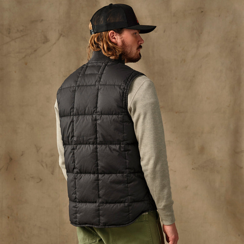 Heritage cotton down vest von Filson | Black (Black)