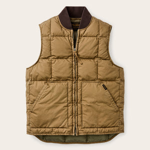 Heritage cotton down vest von Filson | Light brown (Brown)