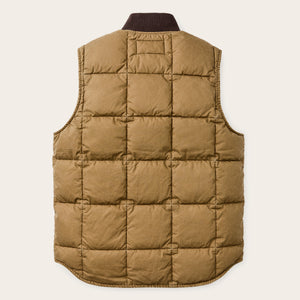 Heritage cotton down vest von Filson | Light brown (Brown)