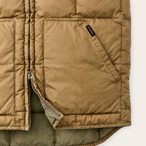 Heritage cotton down vest von Filson | Light brown (Brown)