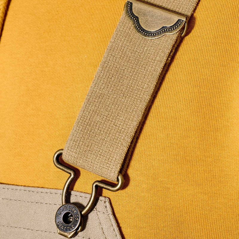 Dry tin cloth bibs von Filson | Gray khaki (Beige)