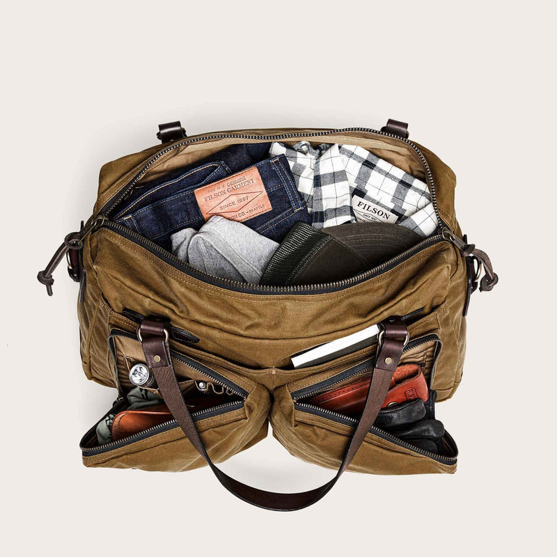 48 hour duffle bag von Filson | Dark tan (Beige)