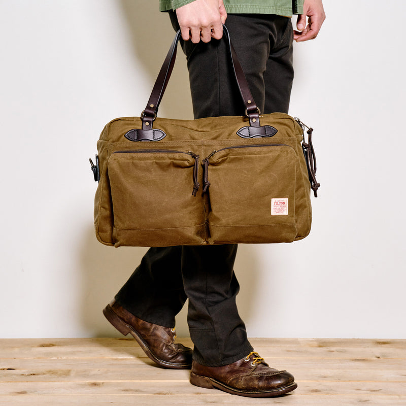 48 hour duffle bag von Filson | Dark tan (Beige)