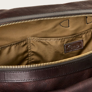 Heritage leather medium duffle bag von Filson | Ballard brown (Brown)