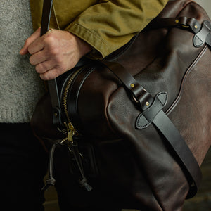 Heritage leather medium duffle bag von Filson | Ballard brown (Brown)
