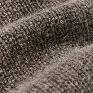 3-gauge alpaca blend sweater by Filson | Bark heather