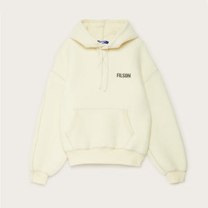 Filson × junya watanabe hoodie en laine graphique par Filson | Off white (Beige)
