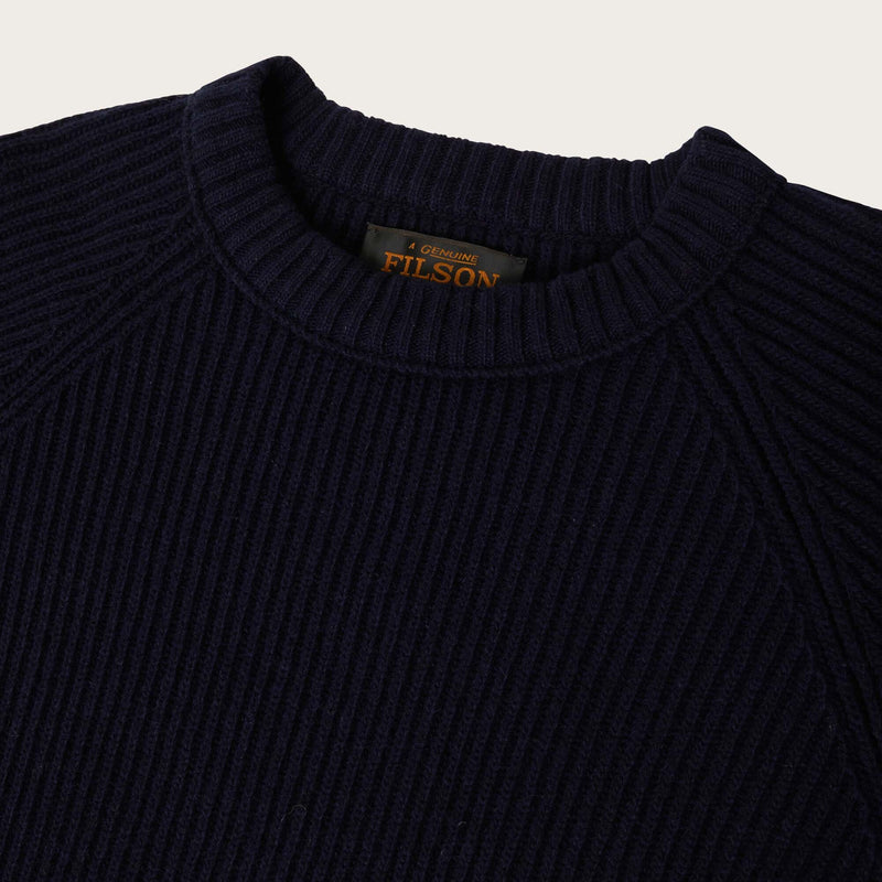 Cascade rib crewneck von Filson | Dark navy (Blue)