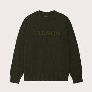 Tacoma logo sweater von Filson | Pine green (Green)