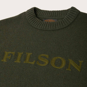 Tacoma logo sweater von Filson | Pine green (Green)